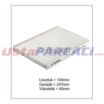 Bosch BMW 335 d Polen Filtresi