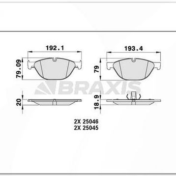Bosch BMW 520D F10 2.0 2010-2019 Ön Fren Balatası