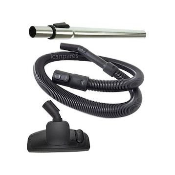 Bosch BSA 2100 UC Uyumlu Elektrikli Süpürge Hortumu Emici Yer Başlığı Teleskopik Boru