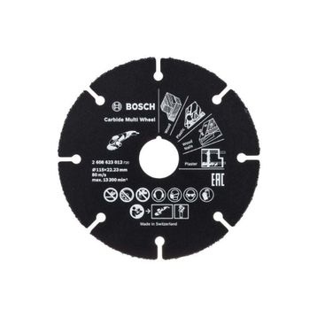 Bosch Carpide Multi Whell 115 mm Çok Amaçlı Elmas Kesici Disk