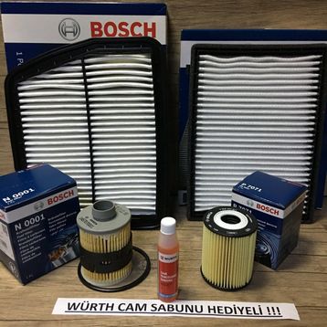 Bosch Chevrolet Captiva 2.0 CRDI 2006 2011 Filtre Bakım Seti