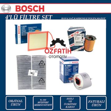 Bosch Citroen Berlingo 1.6 Hdi 9HJ Filtre Seti