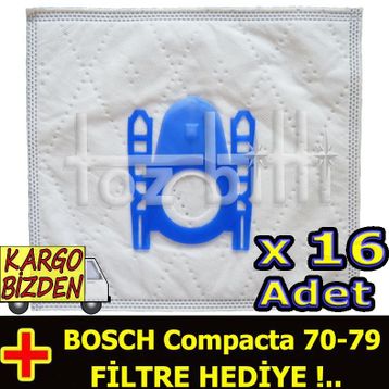 Bosch Compacta 70-79 Toz Süpürge Torbası