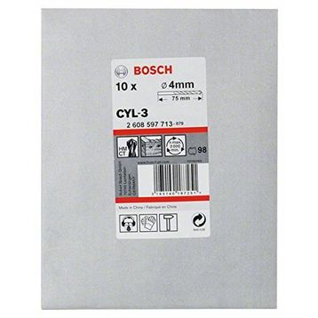 Bosch CYL-3 4x75 mm 10'lu Beton Matkap Ucu