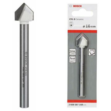 Bosch CYL-9 16x90 mm Seramik Matkap Ucu