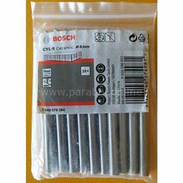 Bosch CYL-9 8x80 mm 10'lu Seramik Matkap Ucu