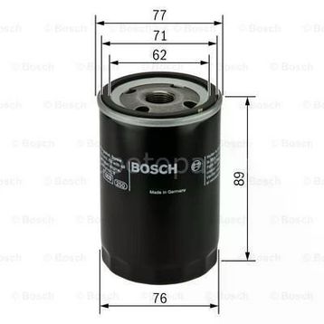 Bosch Daewoo Nubira 1.6i Station Wagon 1999-2003 Yağ Filtresi