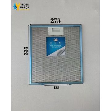 Bosch Davlumbaz 27.5x33.5 cm Arka Ara 12.5 cm Aspiratör Filtresi