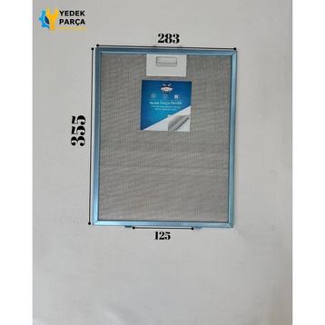 Bosch Davlumbaz 28.3x35.5 cm Arka Ara 12.5 cm Aspiratör Filtresi