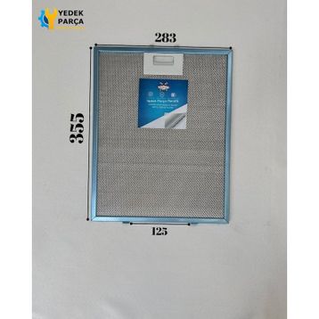 Bosch Davlumbaz 28.3x35.5 cm Arka Ara 12.5 cm Aspiratör Filtresi