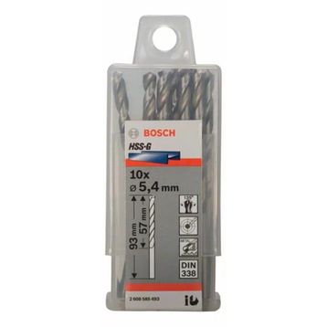 Bosch DIN338 HSS-G 11.5x94x142 mm 5li Metal Matkap Ucu