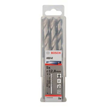 Bosch DIN338 HSS-G 12.5x101x151 mm 5li Metal Matkap Ucu