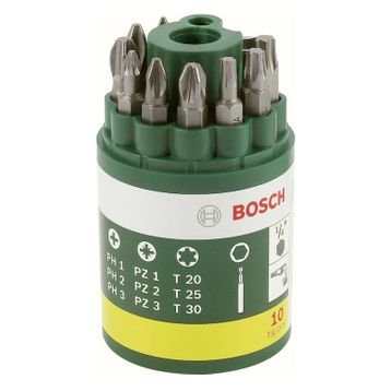 Bosch DIY 10 Parça Vidalama Ucu Seti