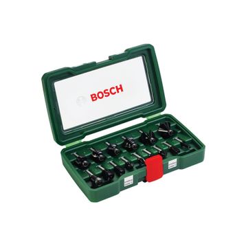 Bosch Dıy 15 Parça 8 mm Şaftlı Freze Seti