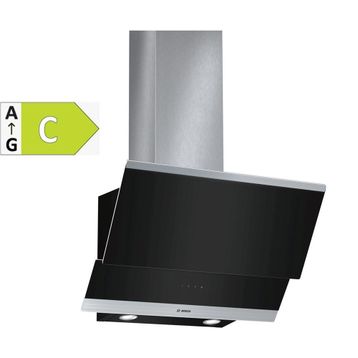 Bosch DWK065G60T C Sınıfı 3 Kademeli Elektronik Duvar Tipi Davlumbaz Siyah
