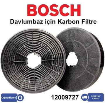 Bosch DWK065G66R Davlumbaz için Karbon Filtre