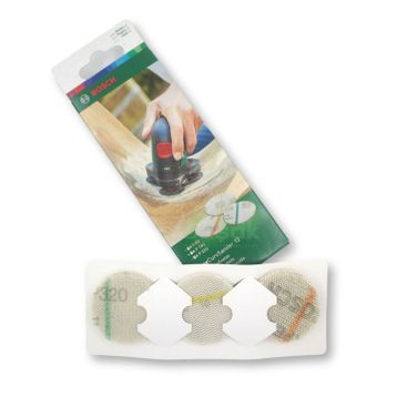Bosch Easy Curv Sander 12 M480 18x40 mm Zımpara Kağıdı