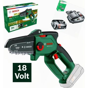Bosch EasyChain 18V-15-7 2.5 Ah Akülü Ağaç Kesme Makinesi