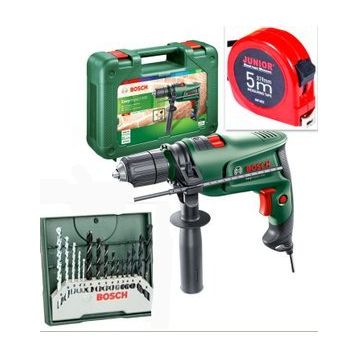 Bosch Easyimpact 600 Darbeli Matkap+X-Line 54 Parça Delme ve Vidalama Seti