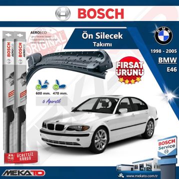 Bosch Eco Bmw E46 1998-2005 Silecek Takımı