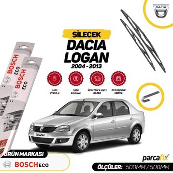 Bosch Eco Dacia Logan 2004-2013 Silecek Takımı