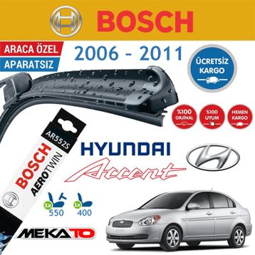 Bosch Eco Hyundai Accent 2006-2011 Silecek Takımı