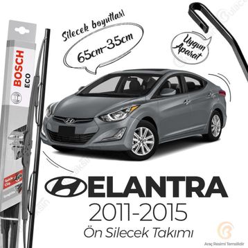 Bosch Eco Hyundai Elantra 2011-2015 Ön Silecek Takımı