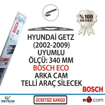 Bosch Eco Hyundai Getz 2002-2011 Arka Silecek