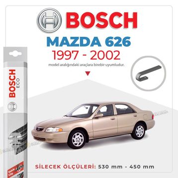 Bosch Eco Mazda 626 1997-2002 Silecek Takımı