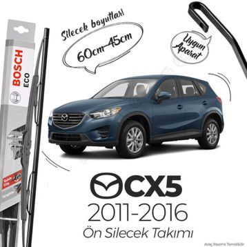 Bosch Eco Mazda CX5 Ön 2011-2016 Silecek Takımı