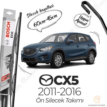 Bosch Eco Mazda CX5 Ön 2011-2016 Silecek Takımı