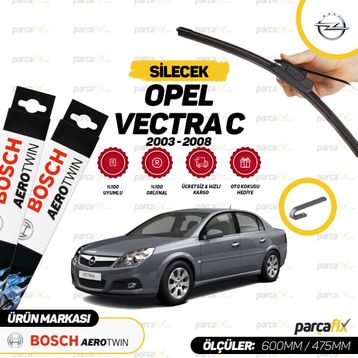 Bosch Eco Opel Vectra C 2003-2008 Silecek Takımı
