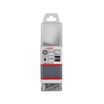 Bosch Eco PZ 2x25 mm 100'lü Vidalama Ucu