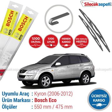 Bosch Eco Ssangyong Kyron 2006-2012 Silecek Takımı