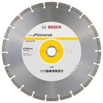 Bosch Eco Universal 300 mm Kesme Çarkı