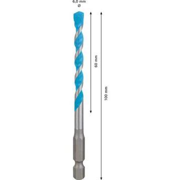Bosch Expert HEX-9 6x60x100 mm Multi Construction Delme Ucu