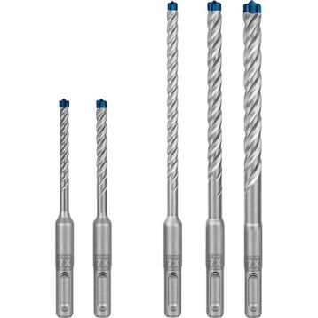 Bosch Expert SDS Plus-7X 5-6-6-8-10 mm 5 Parça Kırıcı Delici Delme Ucu Seti