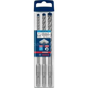 Bosch Expert SDS Plus-7X 6-8-10 mm 3 Parça Kırıcı Delici Delme Ucu Seti