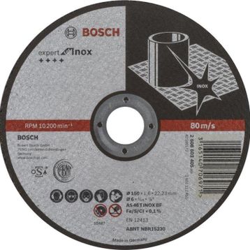 Bosch Expert Serisi 150x1.6 mm Taş Düz Inox Paslanmaz Çelik Kesme Diski