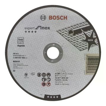 Bosch Expert Serisi 180x1.6 mm Rapido Taş Düz Inox Paslanmaz Çelik Kesme Diski