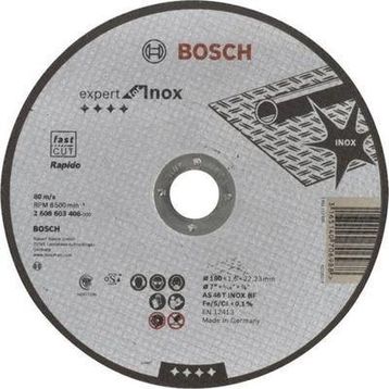 Bosch Expert Serisi 180x1.6 mm Rapido Taş Düz Inox Paslanmaz Çelik Kesme Diski
