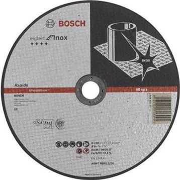 Bosch Expert Serisi 230x1.9 mm Rapido Taş Düz Inox Paslanmaz ÇelikKesme Diski
