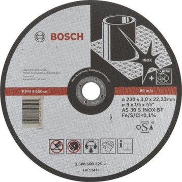 Bosch Expert Serisi 230x3.0 mm Düz Inox Taş Paslanmaz Çelik Kesme Diski