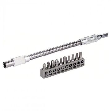 Bosch Extra Hard 1/4 inç 10 Adet Vidalama Ucu Seti