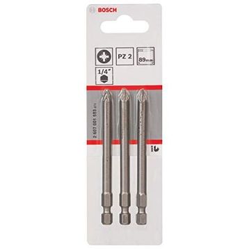 Bosch Extra Hard PZ 2x49 mm 3'lü Vidalama Ucu