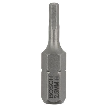 Bosch ExtraHard HEX2.5x25 mm 3'lü Vidalama Ucu