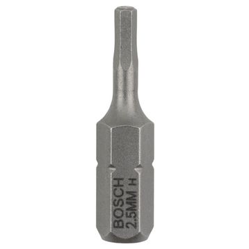 Bosch ExtraHard HEX2.5x25 mm 3'lü Vidalama Ucu