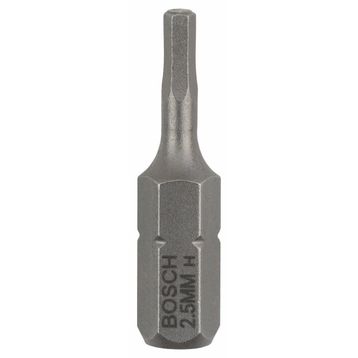 Bosch ExtraHard HEX2.5x25 mm 3'lü Vidalama Ucu