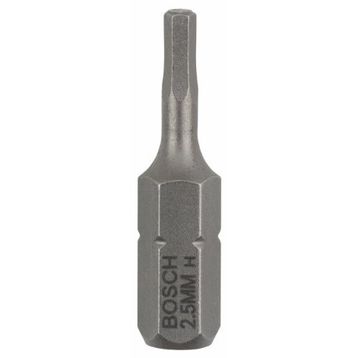 Bosch ExtraHard HEX2.5x25 mm 3'lü Vidalama Ucu