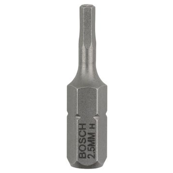 Bosch ExtraHard HEX2.5x25 mm 3'lü Vidalama Ucu